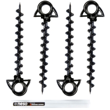 Ground Screw Stakes XL 4PK by Neso