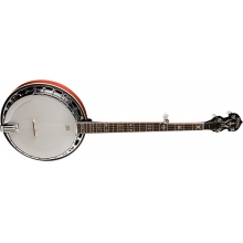 Americana Series 5 String Banjo, Tobacco Sunburst w/ Hardshell Case by Washburn