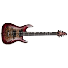 ESP HORIZON-CTM/NT/BURL M/STBLK RED BURST by ESP Guitars
