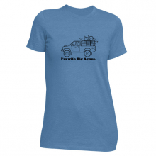 Women's I'm with BA T-Shirt by Big Agnes