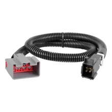 51436 Quick Plug Electric Trailer Brake Controller Wiring Harness, Fits Select Ford F150, F250, F350, F450, F550 Super Duty, Lincoln MKT, Navigator