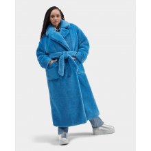 Women's Alesandra Faux Fur Wrap Coat by UGG