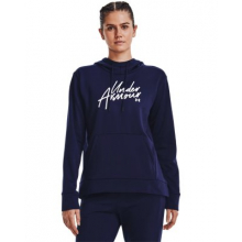 Women's Armour Fleece Script Hoodie by Under Armour