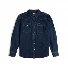 Mountain Shirt Long Sleeve Denim Men's by Topo Designs