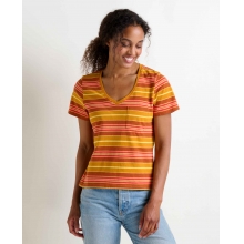 Women's Grom V Neck SS Shirt by Toad&Co