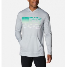 Men's Terminal Tackle PFG Fish Flag Hoodie by Columbia