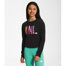 Girl's L/S Graphic Tee by The North Face