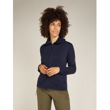 Women Merino 360 Realfleece Elemental LS Zip Hoodie by Icebreaker