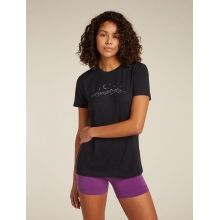 Women's Merino 150 Tech Lite SS Tee Sparkling Stars by Icebreaker