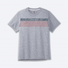 Men's Distance Short Sleeve 2.0 by Brooks Running in Tampa FL