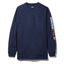 B/T FR Cotton Core LS Pocket T by Timberland