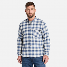 Men's Woodfort LS LW Flannel Flex Shirt by Timberland