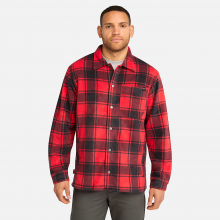Men's Gritman Printed Plaid Fleece Shirt by Timberland