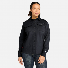 Women's WAPP FR Cotton Core Button Front Shirt by Timberland