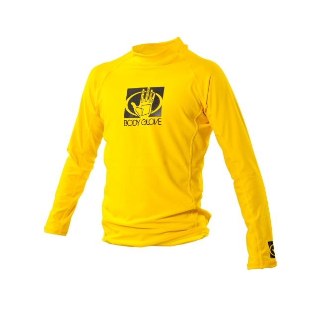 Body Glove - Kids' Basic Junior Long-Arm Lycra Rash Guard - Royal in Hereford TX