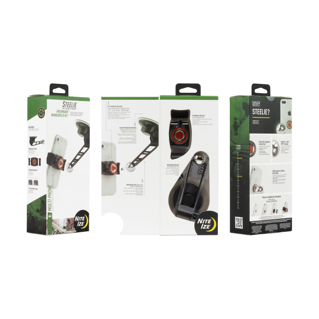 Nite Ize - Steelie FreeMount Windshield Kit