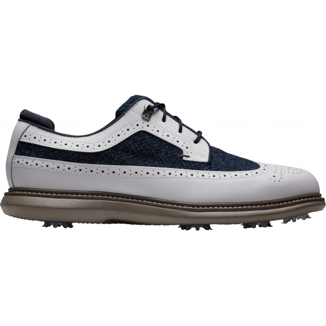FootJoy - x Harris Tweed Men's Traditions Wing Tip Golf Shoes