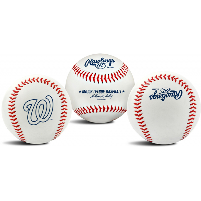 Rawlings - Washington Nationals Logo Baseball in Arlington VA