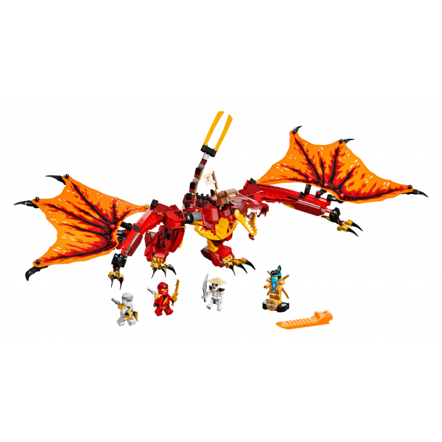 Lego - Fire Dragon Attack in Calgary Ab