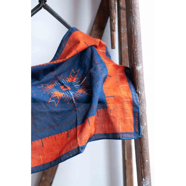 Dovetail Workwear - Women's Baseline Bandana - Paprika/Blue in Denver CO