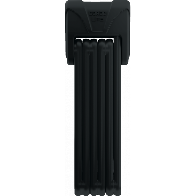 Abus - Folding Locks - Bordo Lite 6050/85 Black - 85 cm Length / 5 mm Steel Wires