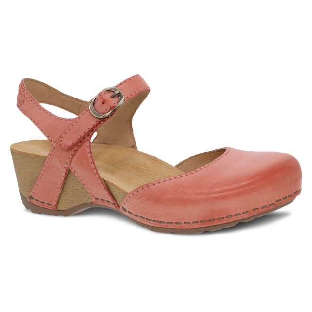 Dansko - Women's Tiffani Coral Milled Burnished