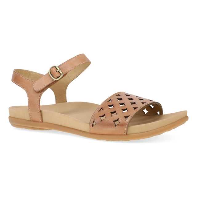 Dansko - Women's Jodie Light Tan Burnished Nappa