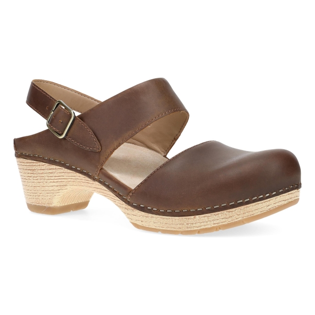 Dansko - Women's Lucia Tan Oiled Pull Up