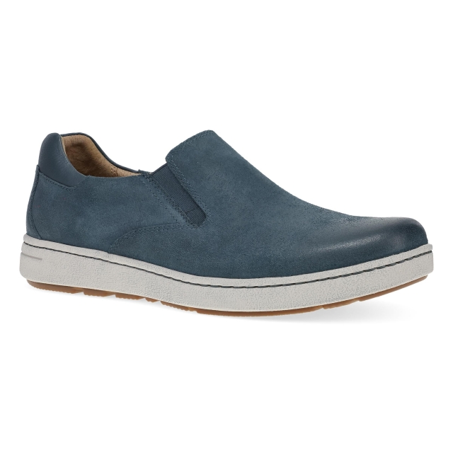Dansko - Men's Trent Denim Burnished Suede
