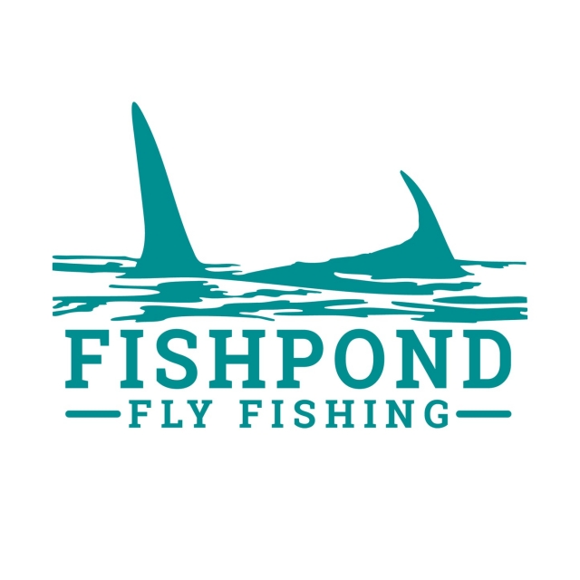 Fishpond - Thermal Die Cut Sticker-Tracker - 6" - Aqua