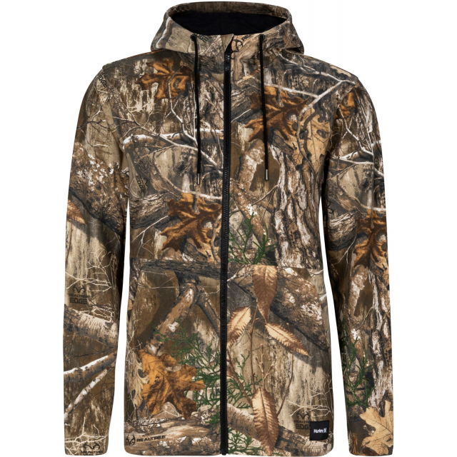 Hurley - Men's Realtree Full-Zip Fleece Hoodie