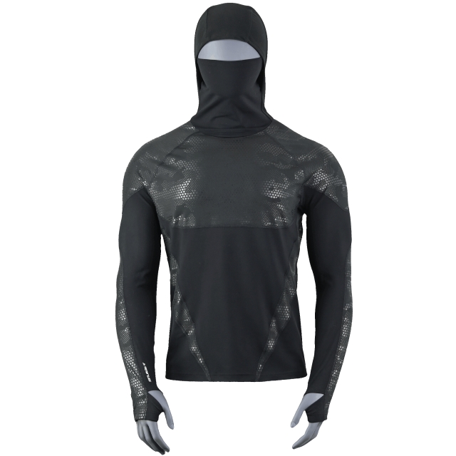 Seirus - Men's Heatwave Body Mapped Quick Hoodie Ls Top