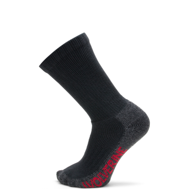 Wolverine - Men's 2-pk. Steel Toe Cotton Mid-Calf Sock
