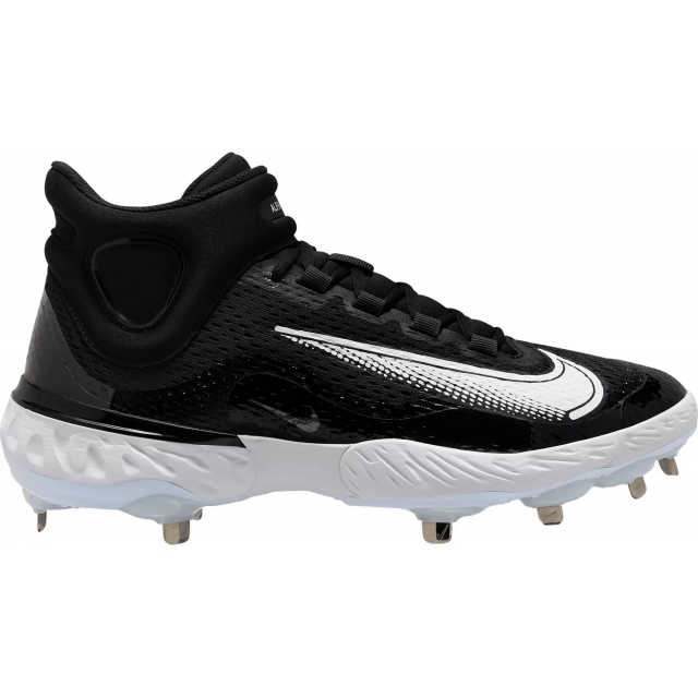 Nike - Men's Alpha Huarache Elite 4 Mid Metal Baseball Cleats