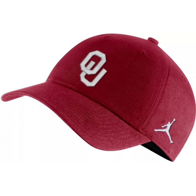 Nike - Jordan Men's Oklahoma Sooners Crimson Campus Adjustable Hat in Manchester MO