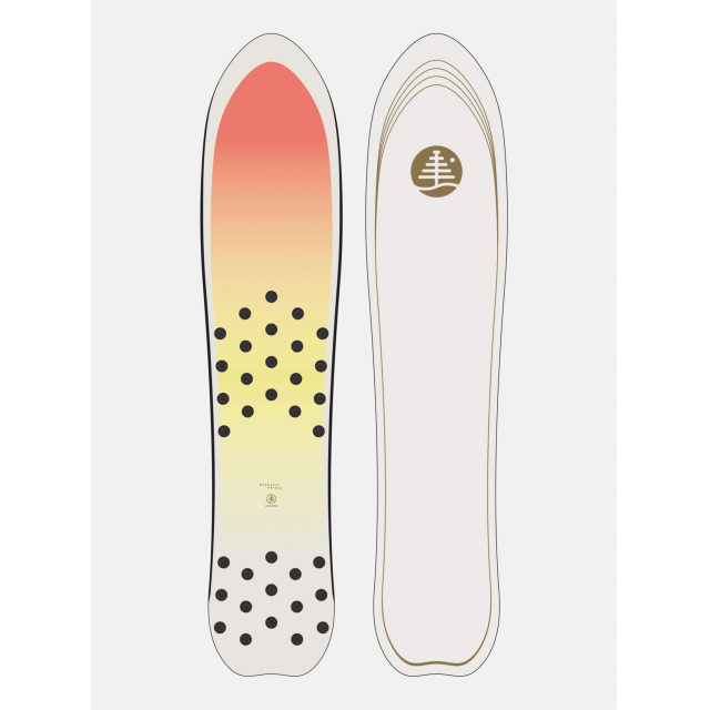 Burton - Family Tree Backseat Driver Pow Surfing Snowboard