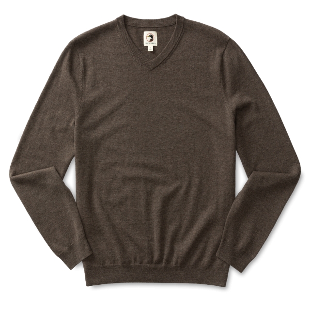 Duck Head - Men's Buckley Merino V-Neck Sweater