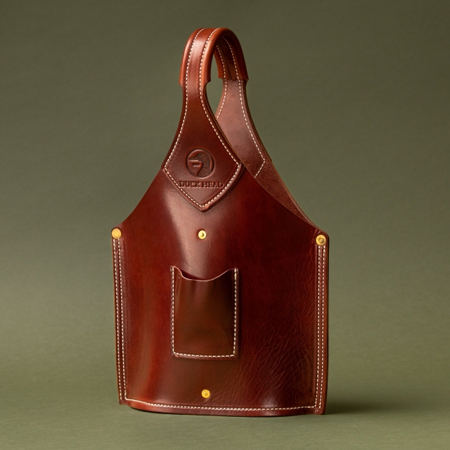 Duck Head - Leather Double Barrel Bottle Tote