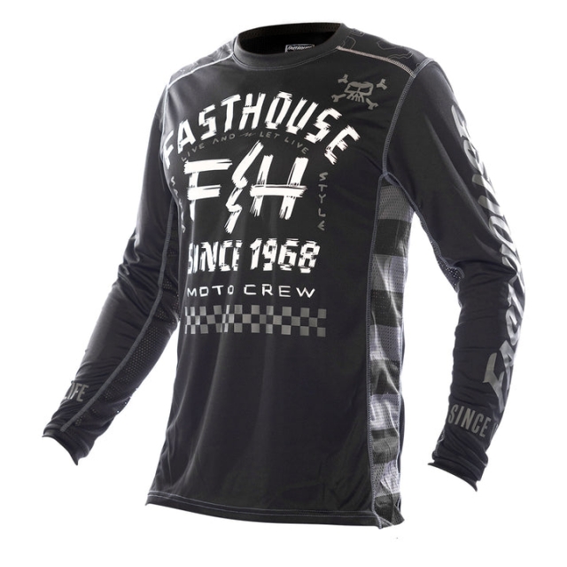 Fasthouse - Men's Off-Road Jersey - Black/White
