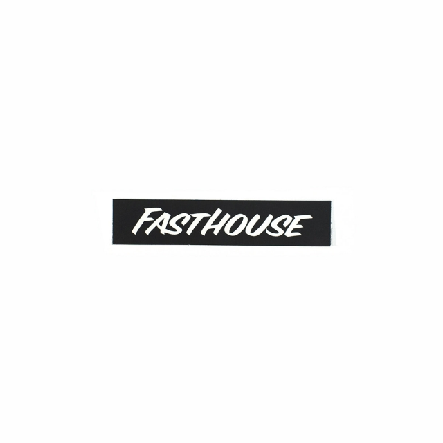 Fasthouse - Black Logo Sticker - 25pk