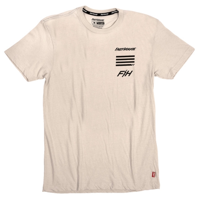 Fasthouse - Men's Trace SS Tech Tee - Cream