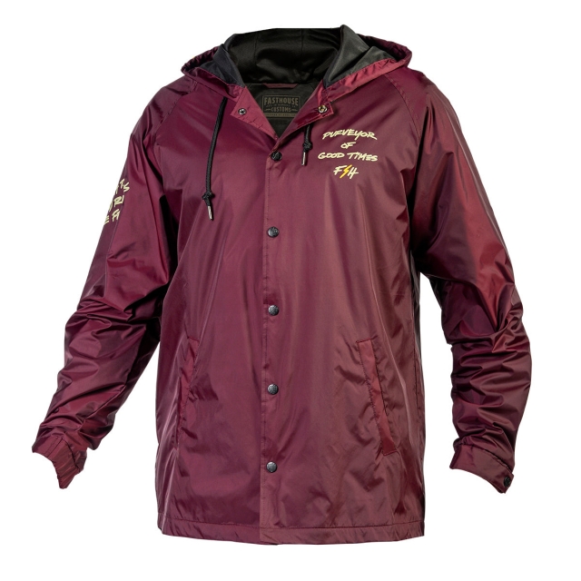 Fasthouse - Men's Venom Jacket - Maroon