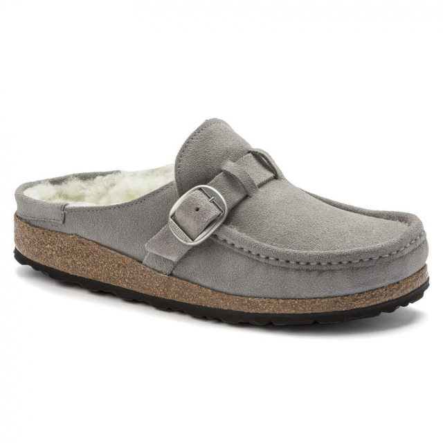 Birkenstock - Women's Buckley Shearling Suede Leather in Huntington NY