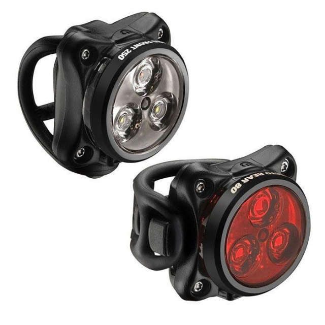 Lezyne - Zecto 250 Lm Front / Zecto 80Lm Rear Pair Black in Apache Junction AZ