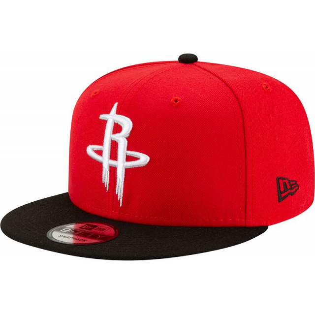New Era - Men's Houston Rockets Red 9Fifty Adjustable Hat