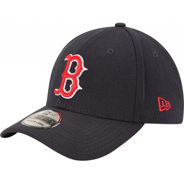 New Era - Men's Boston Red Sox 39Thirty Classic Navy Stretch Fit Hat