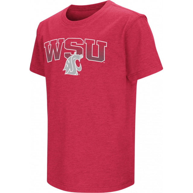 Colosseum - Youth Washington State Cougars Crimson Dual Blend T-Shirt