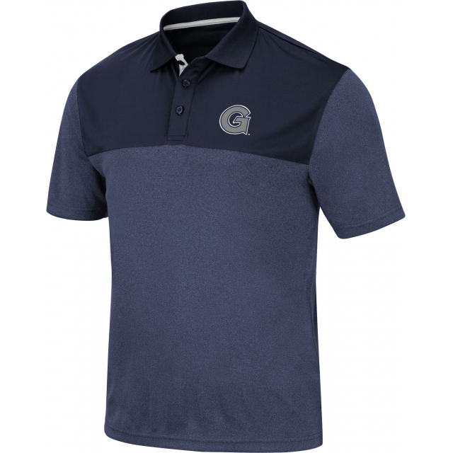 Colosseum - Men's Georgetown Hoyas Blue Links Polo