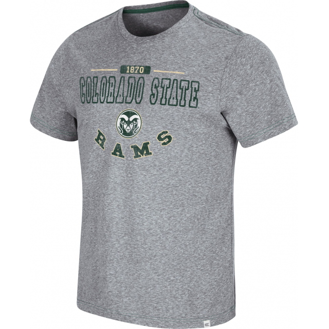 Colosseum - Men's Colorado State Rams Grey Tannen T-Shirt