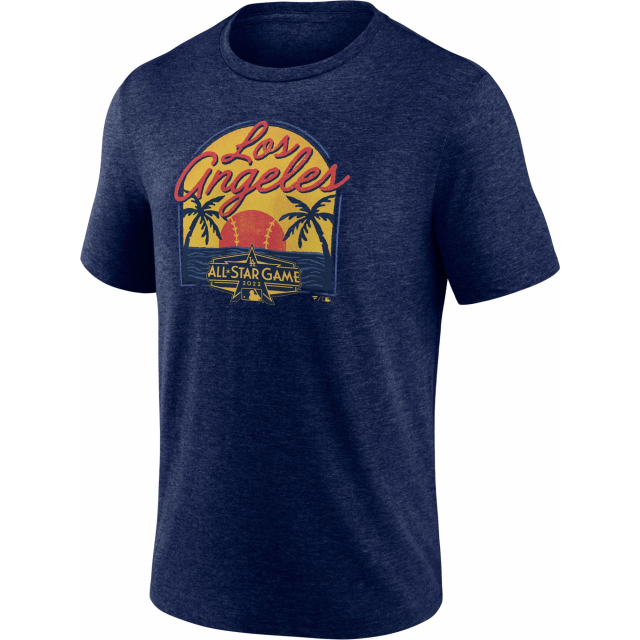 Fanatics Brand - MLB Men's Los Angeles Dodgers 2022 All-Star Game Navy Sunset T-Shirt